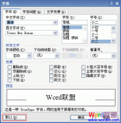 怎么样修改Word2003输入的默认字号
