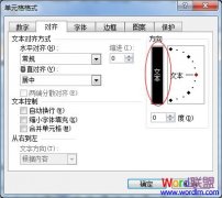 Excel表格文字横排设置成竖排技巧